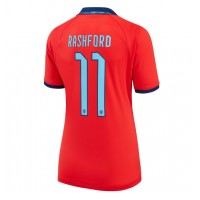Anglicko Marcus Rashford #11 Vonkajší Ženy futbalový dres MS 2022 Krátky Rukáv